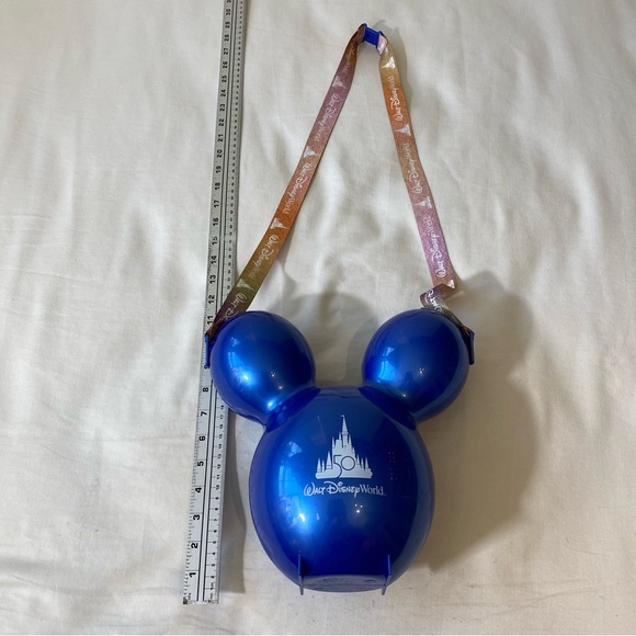 Mickey Walt Disney World Magic Kingdom hard plastic purse souvenir bag Mouse Ear - Picture 3 of 10